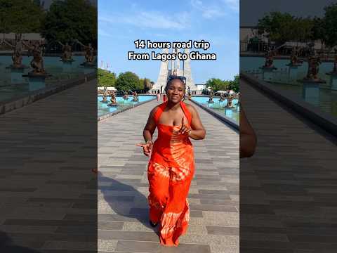 14 hours road trip from Lagos to Ghana 🇬🇭🇳🇬 #roadtrip #lagostoghana