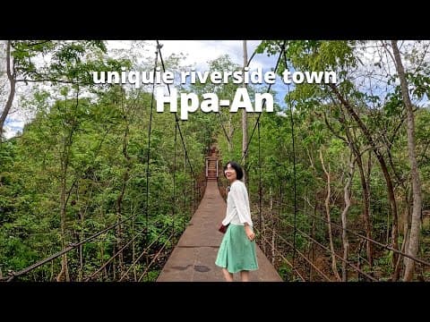 [EngSub] Unique riverside town, Hpa-an | Popular destination for travelers