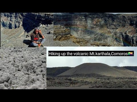 Mt.Karthala Comoros 🇰🇲..#Moroni..#travel..#grandcomore..#EvaTravelDiaries..#fyp 
