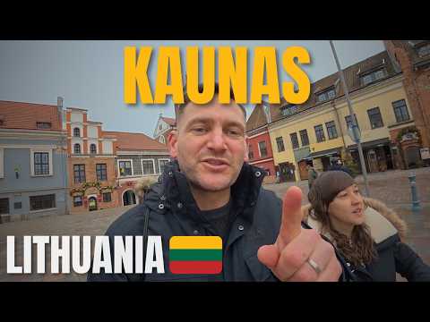 SUPRISED By Our 1st Day In LITHUANIA || Kaunas Travel Vlog 🇱🇹