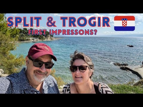 SPLIT & TROGIR Croatia - First Impressions? (A Guide to Split and Trogir, Croatia) 🇭🇷