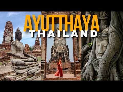 Exploring Ayutthaya - The BEST DAY Trip from Bangkok 🇹🇭 Don’t Miss These Temples!