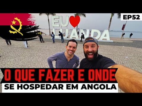 Primeiras impressões de Angola: Chegando em Angola no meu primeiro país da África