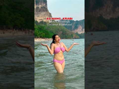 You CAN'T Miss Ao Nang Beach in Krabi! #thailand 😱 Here's Why 🌴✨