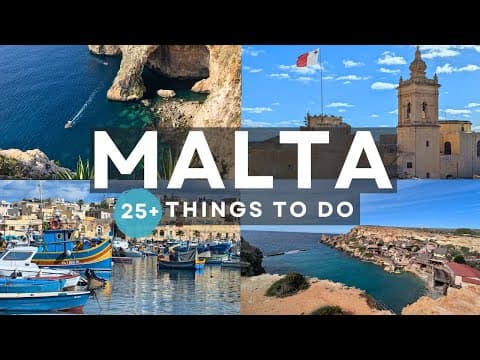 25+ Best Places to Visit in Malta - 4K Malta Travel Guide