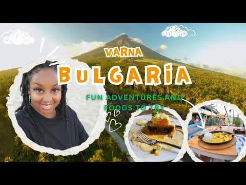 TRaVEL VLOG: Varna, BULGARIA 🇧🇬 ❤️❤️😍2024// TRAVEL💖💖