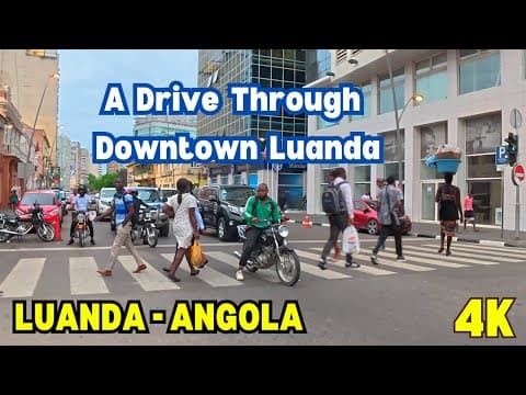 Driving in Luanda, Angola | Beautiful African City Tour #angola #luanda #africa #travel #african
