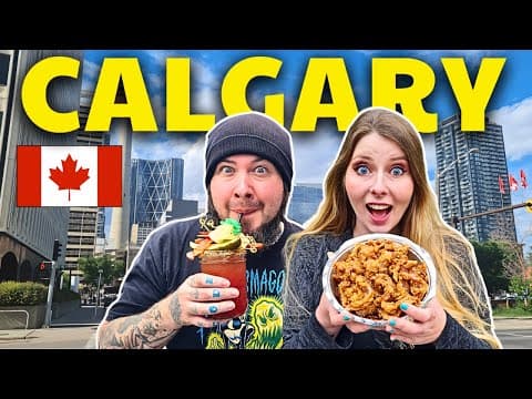 Trying ICONIC FOODS & DRINKS of CALGARY, Alberta! 🇨🇦