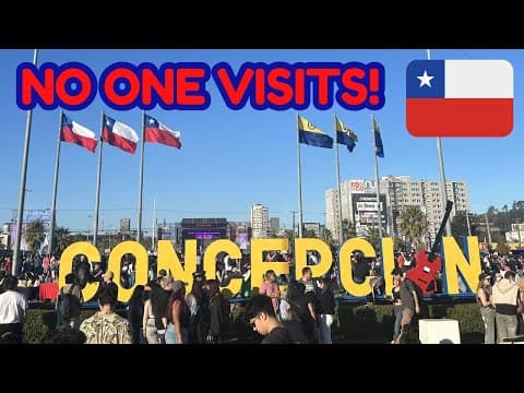 🇨🇱 The Chilean city foreigners AVOID: I visited CONCEPCION ⚠️ 