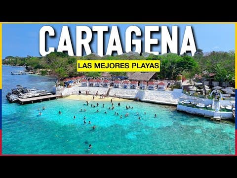 Tours que puedes hacer desde CARTAGENA COLOMBIA | Islas Del Rosario | Barranquilla | Bora Bora 🇨🇴🏝️