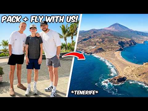 PACK + FLY WITH US TO THE ISLAND OF TENERIFE 🇪🇸