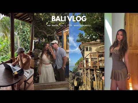 Bali Vlog: We Made It to Bali for Our Anniversary! 2025