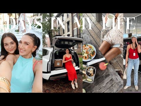 VLOG: days in my life in savannah (girls trip itinerary!) + NYC! shopping, eating + gift prep!