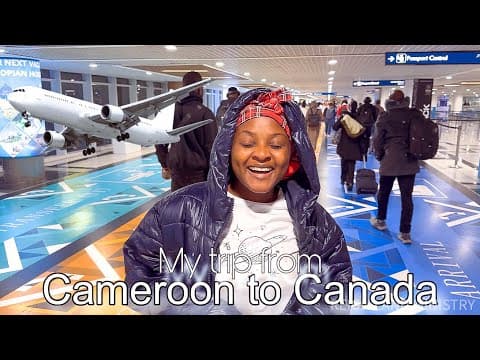 Travelling from Cameroon to Canada with Ethiopian Airlines 🇨🇲 🇨🇦 . Yaounde- Addis - Rome- Canada 🍁 