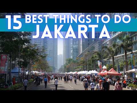 Best Things To Do in Jakarta Indonesia 4K