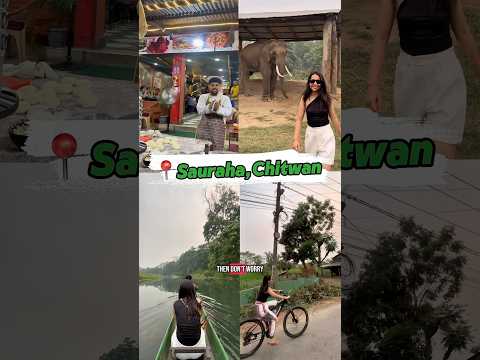 Things to do in Chitwan ,Sauraha✨                    Let’s explore with me ⏳🤝