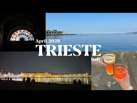 Trieste (Italy) Travel Vlog April 2025