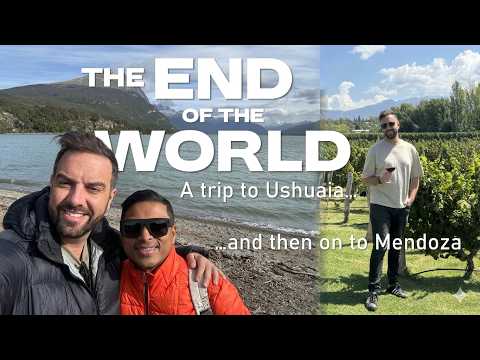 Ushuaia & Mendoza Travel Vlog 🇦🇷 | Tierra del Fuego & Malbec