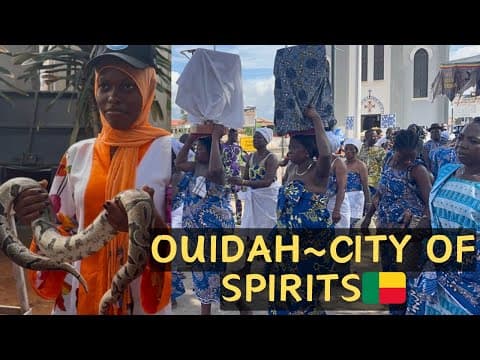 Inside Ouidah’s Mystical Traditions 🇧🇯 |Traveling in Benin Republic | Africa’s Hidden Spiritual City