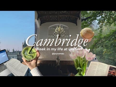 week in my life at cambridge university vlog