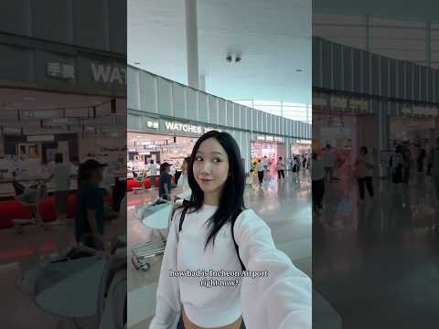 I FINALLY SAW A KPOP IDOL AT INCHEON AIRPORT