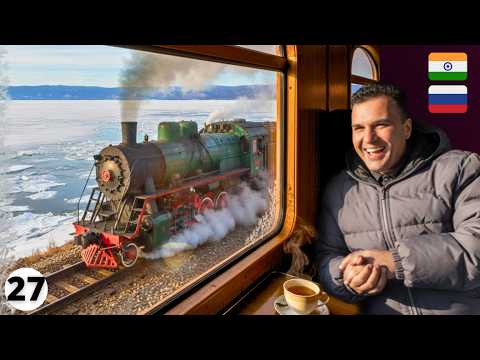 How to go to LAKE BAIKAL Russia on Trans-Siberian Train ! Baikal Lake in winter 🇷🇺Siberia Hindi vlog