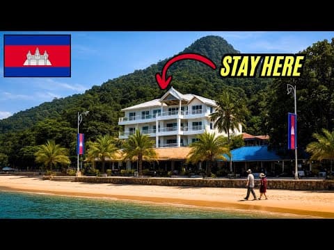 Exploring Kep’s Main Beachfront 🌴 – Saravoan Hotel Tour & Review 🇰🇭