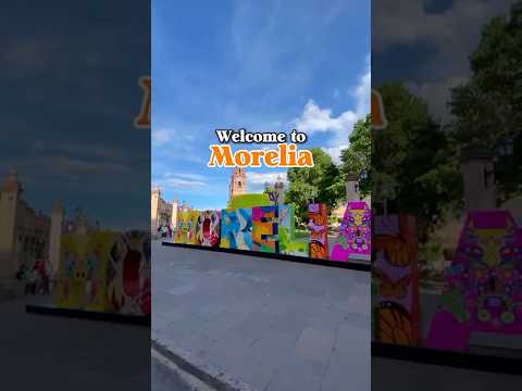 I visited one of the most dangerous cities in Mexico #travel #morelia #mexicotravel