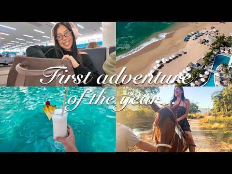 ASMR VLOG | ♥ travel with me to Mexico (Acapulco, yummy food, and family time)
