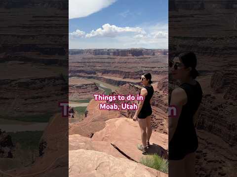 Things to do in Moab, Utah #moabutah #moab #traveltips #nationalpark #travelvlog #archesnationalpark