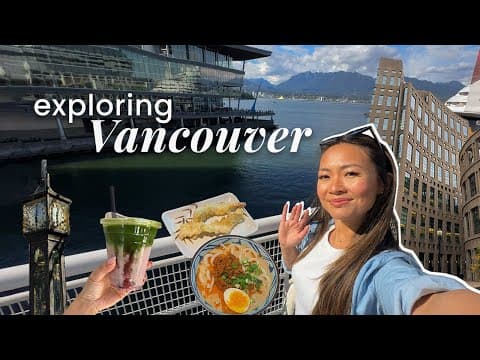 exploring Vancouver like a local | solo travel vlog