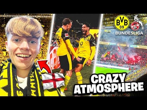 ENGLISH fan WITNESSES the BEST GERMAN FANS! Borussia Dortmund vs 1.FC Köln