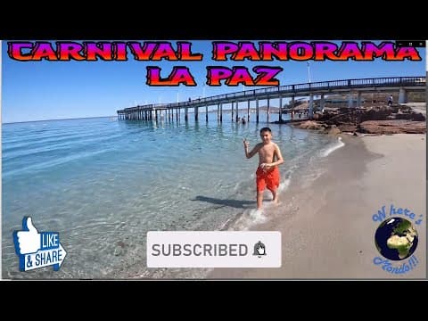 Carnival Panorama 8 Day  Mexican Riviera  La Paz | Travel Vlog