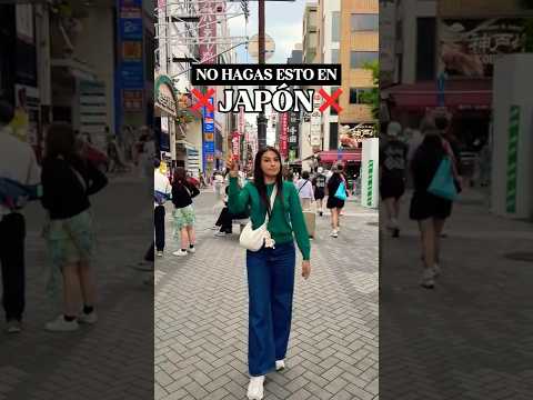 🔴 ¡Cuidado! Esto NO se hace en Japón 😳🇯🇵 #japan #japantravel #japanlife