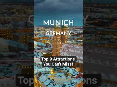 🇩🇪 9 Top Places to Visit in MUNICH | Germany Travel Guide