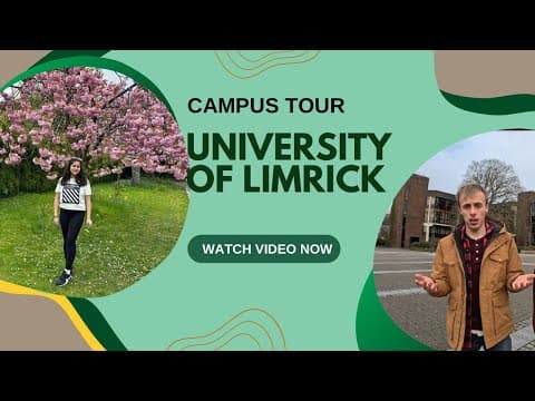 Exploring the University of Limerick | Complete Campus Tour for New Students 🎓