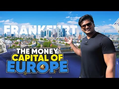 Why Frankfurt Is Europe’s Financial Backbone? 💶🇩🇪 | Germany vlog | Sunnytrips