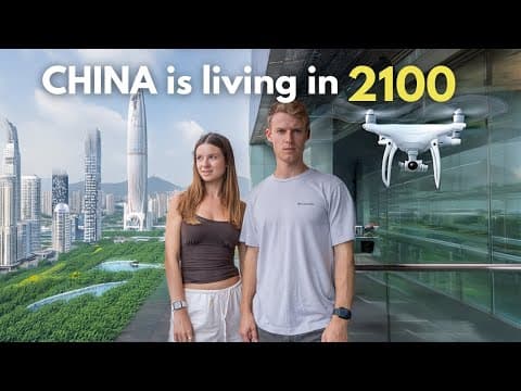 WE Spent 48 hours in the WORLD'S most advanced city 🇨🇳