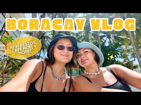 Boracay Vlog: New Restos, Cafe Hop, Secret Speakeasy Bar! | Laureen Uy