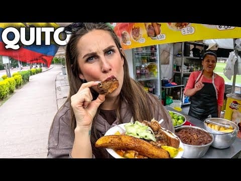 Trying the BEST Local Food in Quito, Ecuador! 🇪🇨