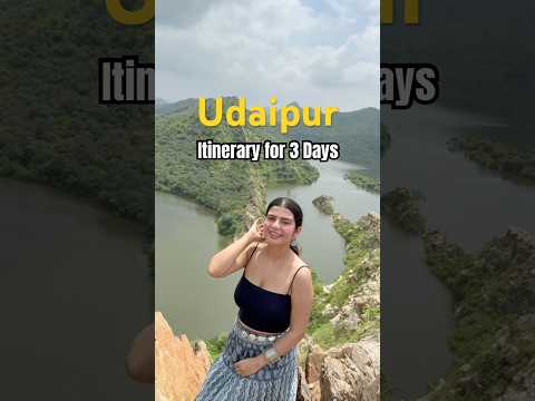 Mini Vlog : Exploring Udaipur In 3 days | Best Udaipur Itinerary ❤️✨ #youtubeshorts #shorts