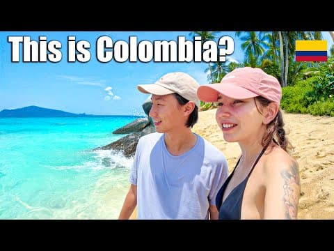 We Found HIDDEN Paradise in COLOMBIA 🇨🇴 Tayrona National Park