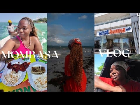 MOMBASA TRAVEL VLOG: Swahili food + First Vacation + Octopus
