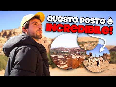 OUARZAZATE 🇲🇦 – Sembra davvero un film di Hollywood! 🎬 Il Marocco che non ti aspetti