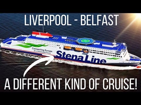 Stena Edda Ferry Experience from Liverpool to Belfast - as good as a mini-cruise?