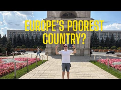 My first Impressions of Chisinau, Moldova 🇲🇩 | Wizz Air Flight & City Travel Vlog