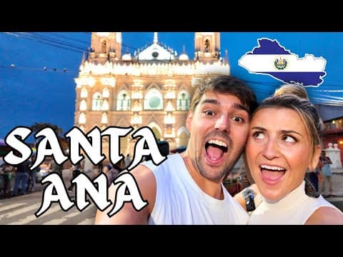 Santa Ana, El Salvador SURPRISED US!! | Travel Vlog 2025