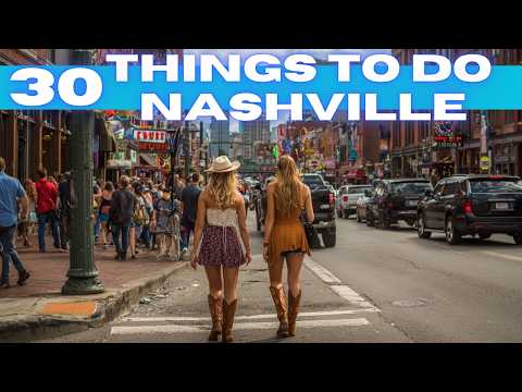 Best Things To Do in Nashville Tennessee 2026 4K
