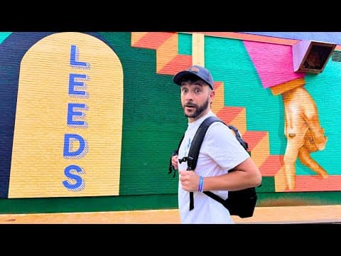 Our First Time In Leeds - This City TOTALLY Surprised Us!