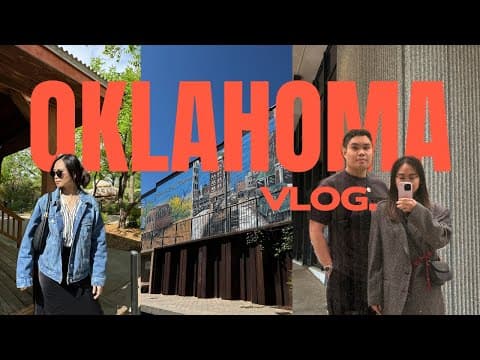 📍 OKLAHOMA CITY VLOG | NBA Playoffs, Hidden Food Gems & Local Adventures! 🏀🌮